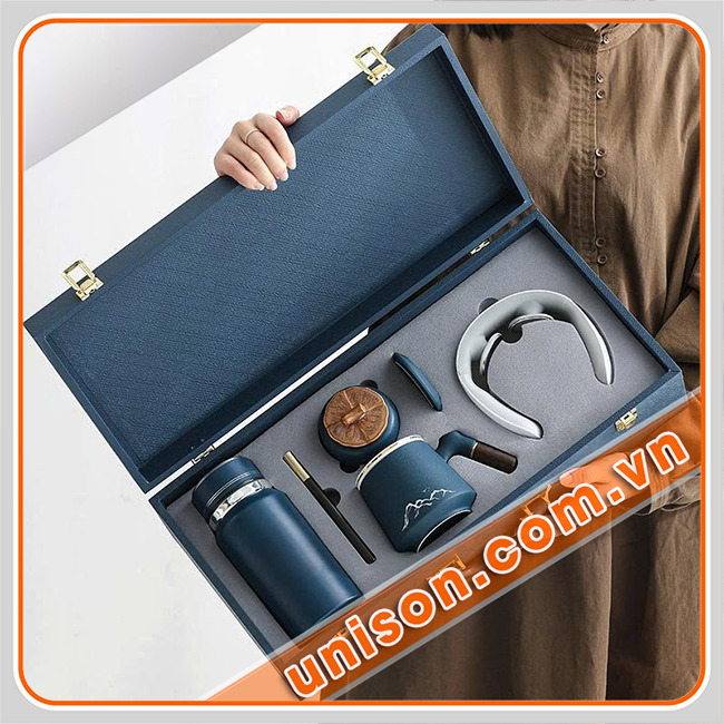 Đặc điểm nổi bật của hộp da đựng bộ quà tặng