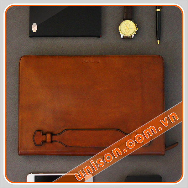 Túi da đựng laptop cầm tay