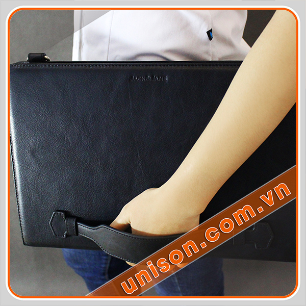 Túi da đựng laptop cầm tay
