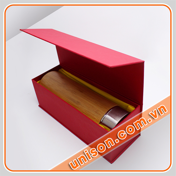 Bình giữ nhiệt vỏ tre