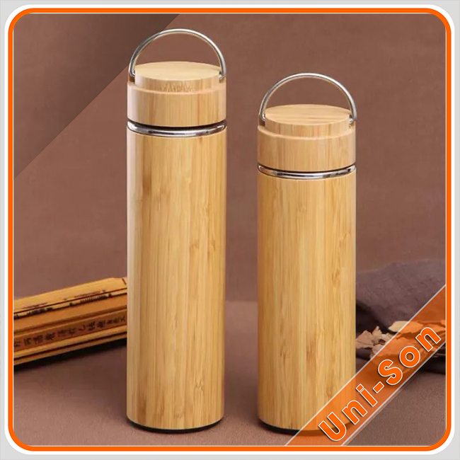 Bình giữ nhiệt vỏ tre