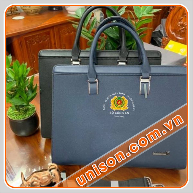 Mẫu cặp da can bộ công an nhân dân cứng cáp cjo đại hội