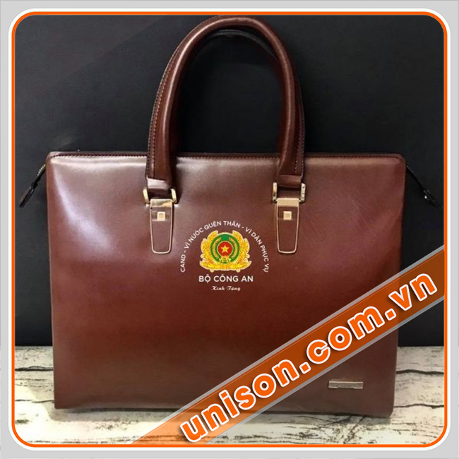 Mẫu cặp da công an nhân dân cho đại hội Đảng TPHCM