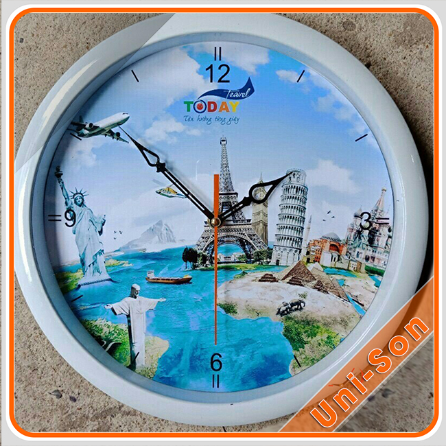 Đồng hồ treo tường nhựa