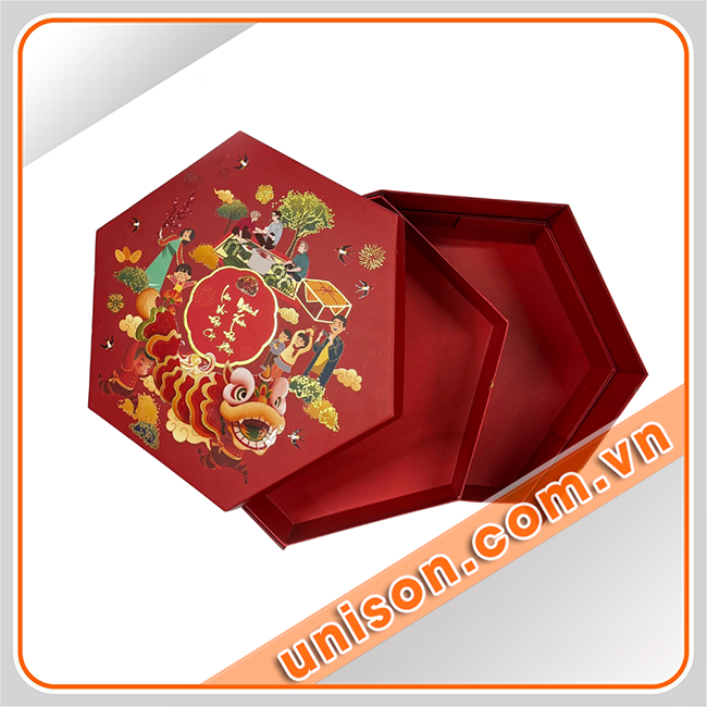 Hộp kéo bồi cứng dễ dàng cán màng, dập nổi, dập nhũ tăng sự hấp dẫn 
