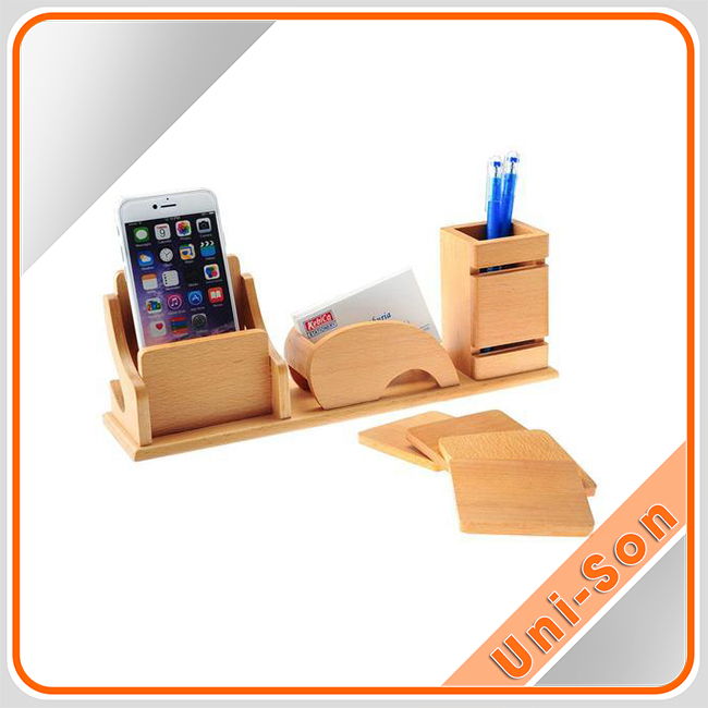 Hộp bút để bàn gỗ độc đáo unison hình 1
