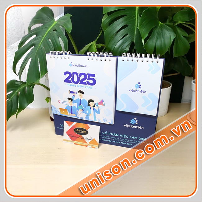 Lịch để bàn chữ A hình 1 Uni-Son