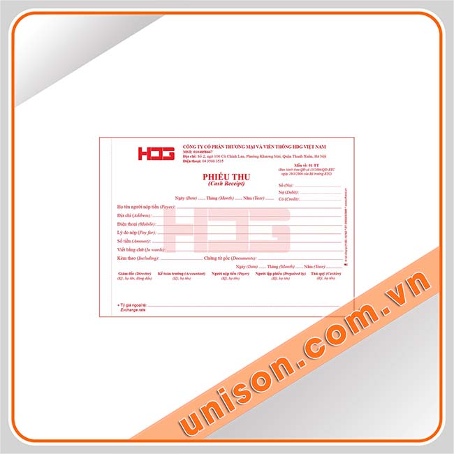 thiết kế và in voucher, phiếu giảm giá unison hình 1