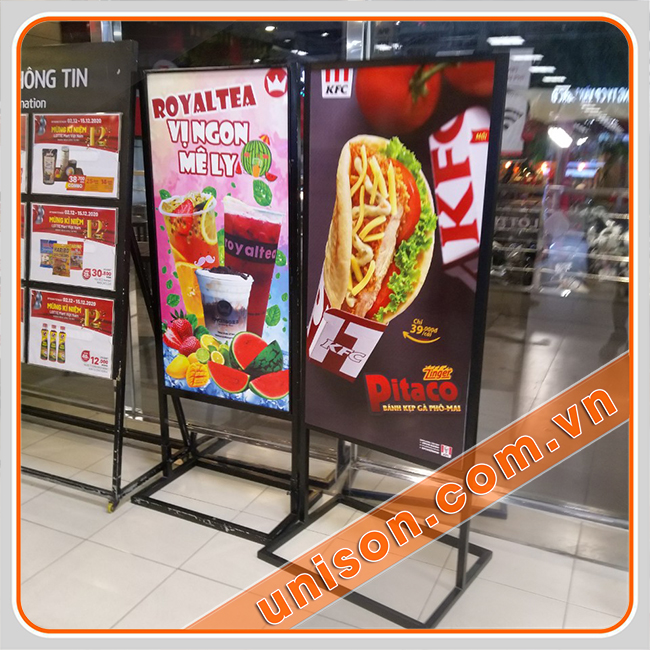 thiết kế và in standee quảng cáo công ty, doanh nghiệp giá tốt unison hình 1