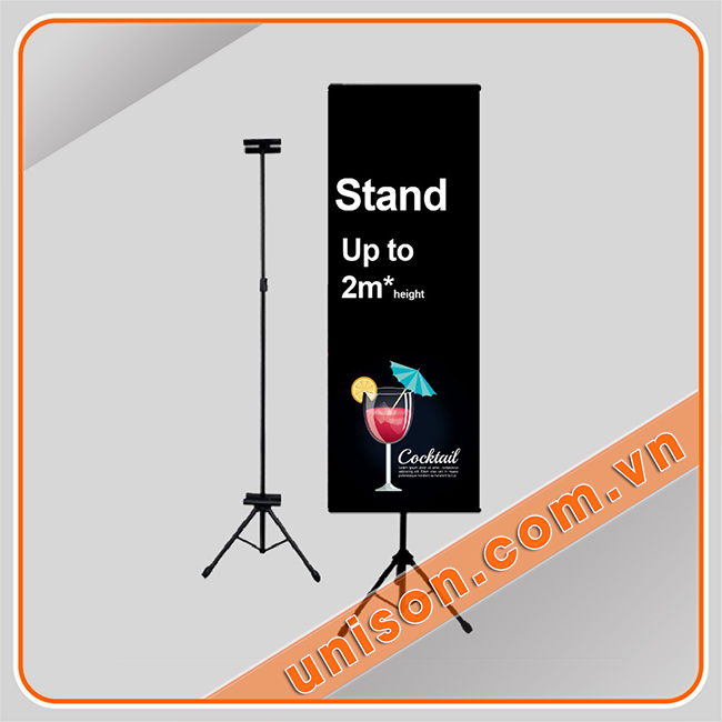 thiết kế và in standee quảng cáo công ty, doanh nghiệp giá tốt unison hình 1