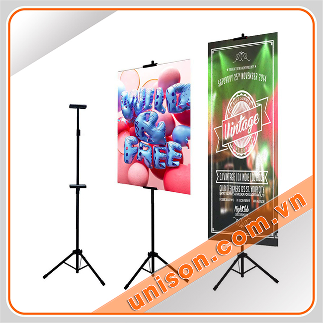 thiết kế và in standee quảng cáo công ty, doanh nghiệp giá tốt unison hình 1