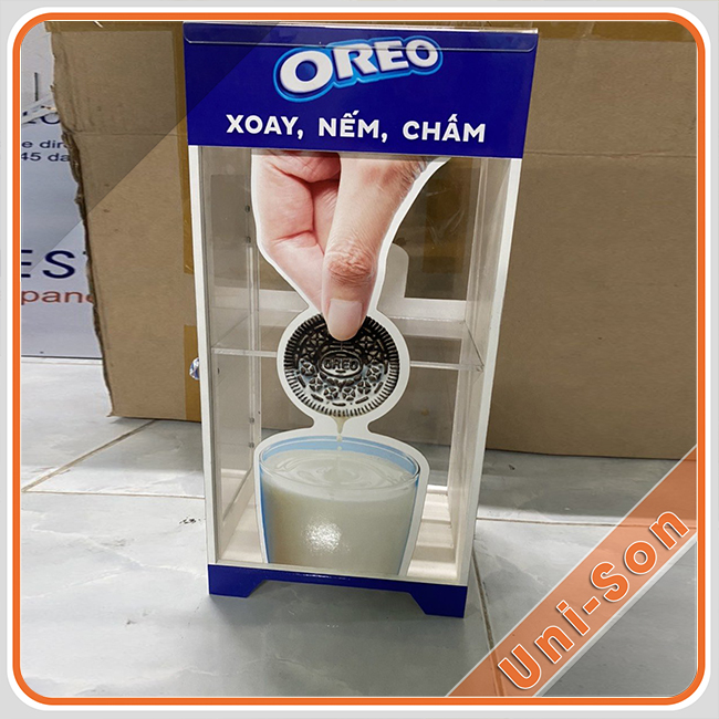 Kệ POSM (hanger quảng cáo, wobbler mica)