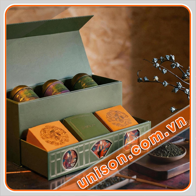 Quà tặng doanh nghiệp họop giấy 2 tầng - 3 tầng cao cấp