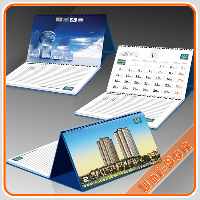 Lịch để bàn quảng cáo - Lịch doanh nghiệp