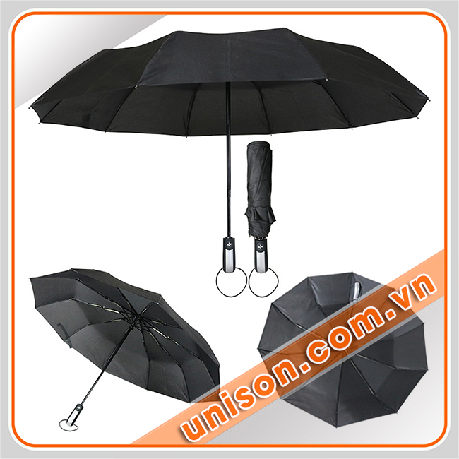 Ô dù gấp 2 tư dộng 1 chiều Sản xuất ô dù gấp 2 tư dộng 1 chiều 10 nan
