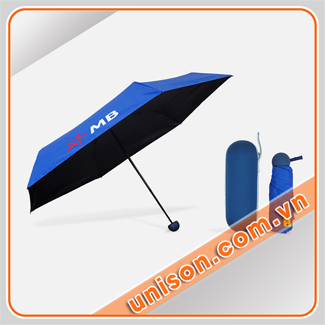 Ô dù cầm tay gấp 3 đẩy tay nhiều màu sắc tphcm