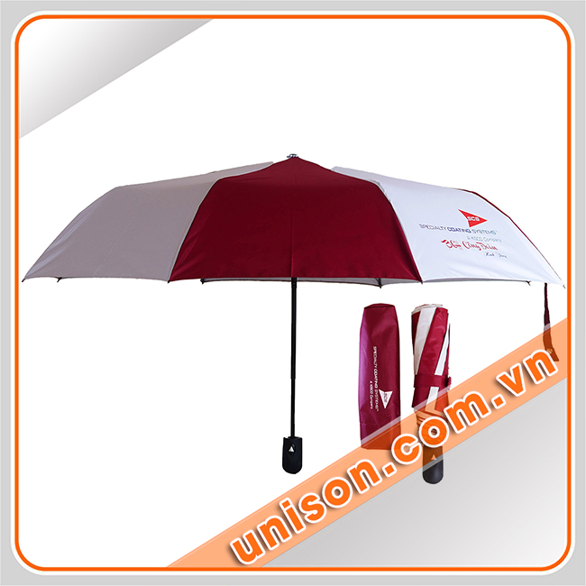 ô dù gấp 3 tự động 1 chiều 10 nan r58cm