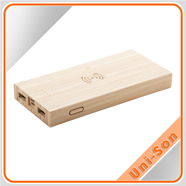 Pin sạc dự phòng gỗ