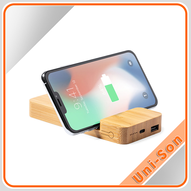 Pin sạc dự phòng gỗ