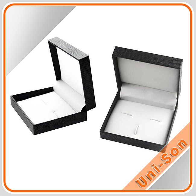 Hộp da đựng khuy măng sét (leather cufflinks box)