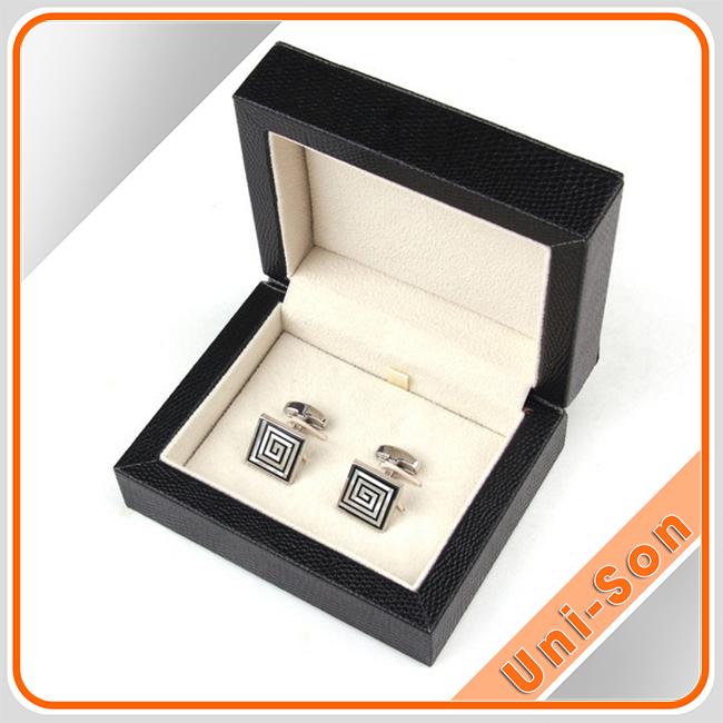 Hộp da đựng khuy măng sét (leather cufflinks box)