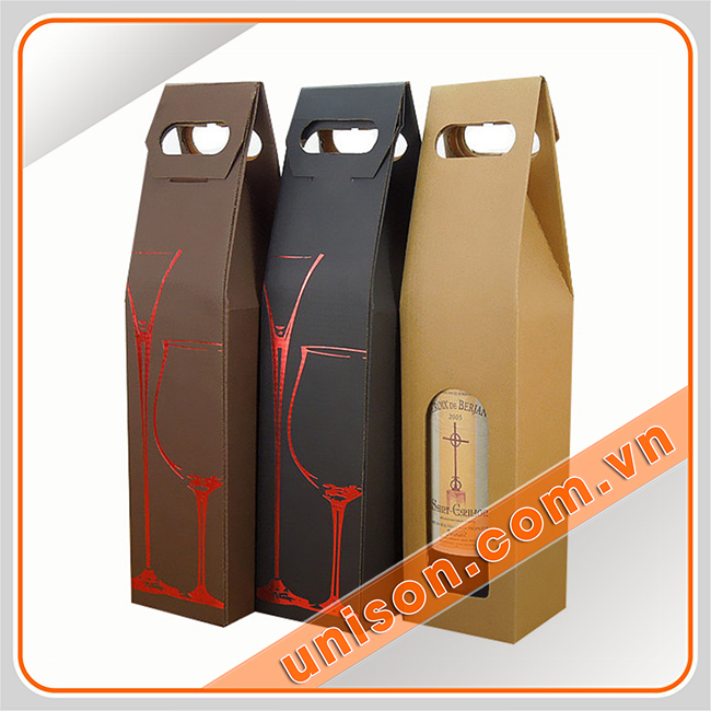 Sản xuất, in túi giấy đựng rượu theo yêu cầu, giá rẻ uni-son hinhf 1