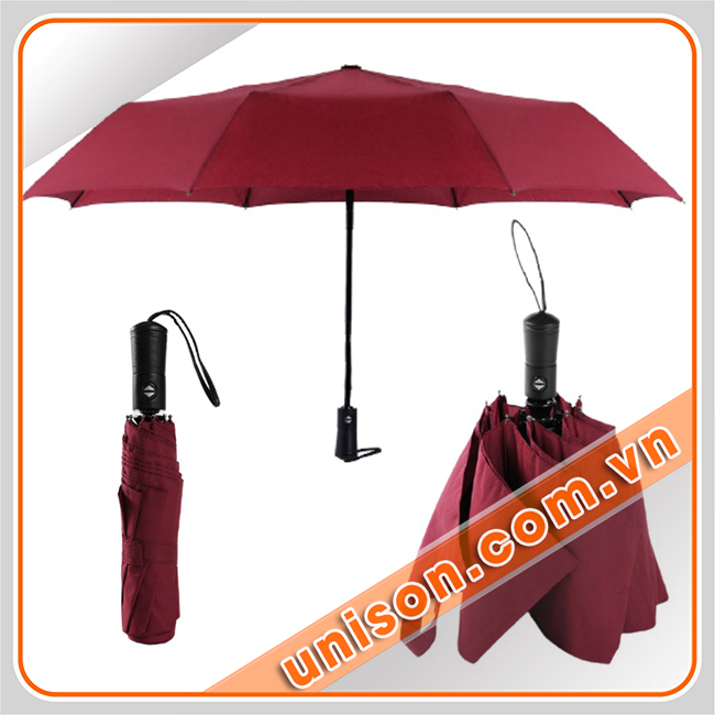 Ô dù cầm tay gấp 3 tự dộng