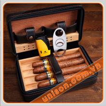 Hộp da đựng Cigar