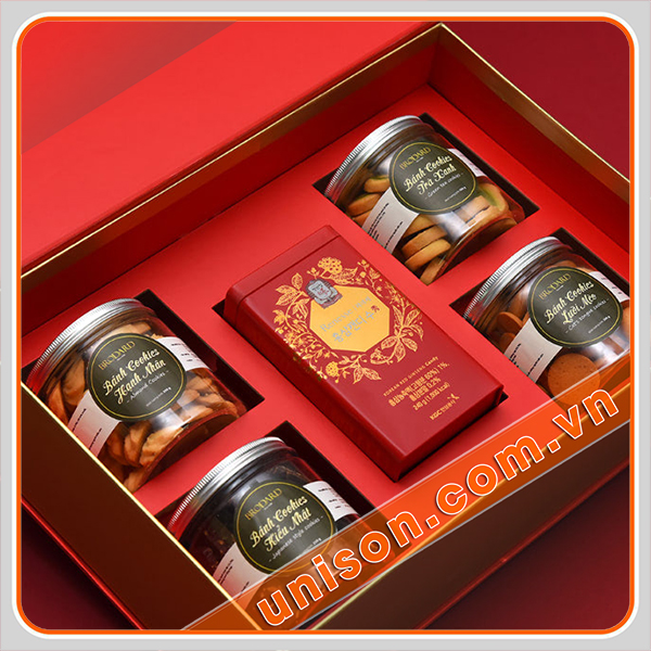 Hộp da đựng quà tết