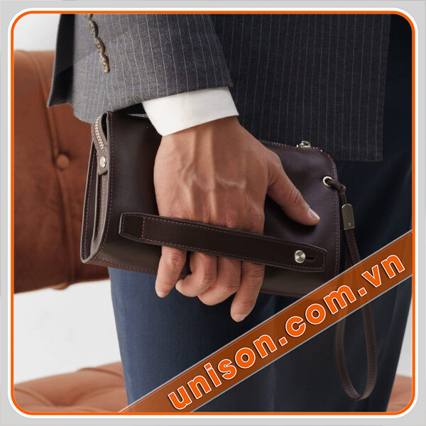 Ví da nam nữ cầm tay (Clutch Unisex)