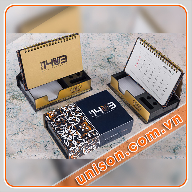 Top mẫu lịch để bàn đẹp, độc đáo, mới nhất cho năm 2025