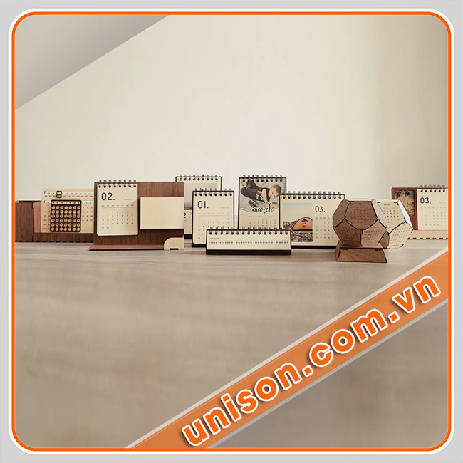 Top mẫu lịch để bàn đẹp, độc đáo, mới nhất cho năm 2025
