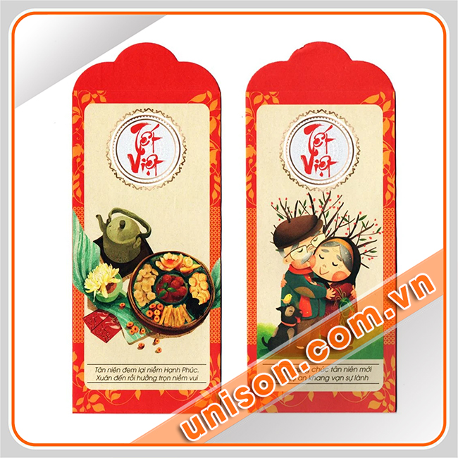 Bao lì xì Tết đoàn viên mẫu mới nhất Uni-Son hình 1