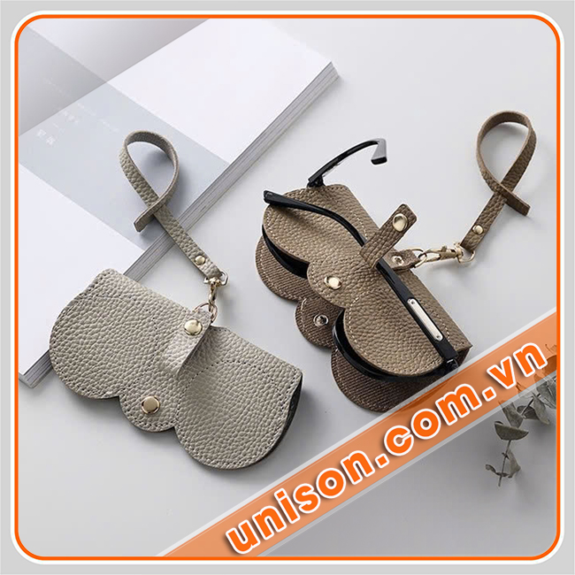 hộp da đựng mắt kính hình 10